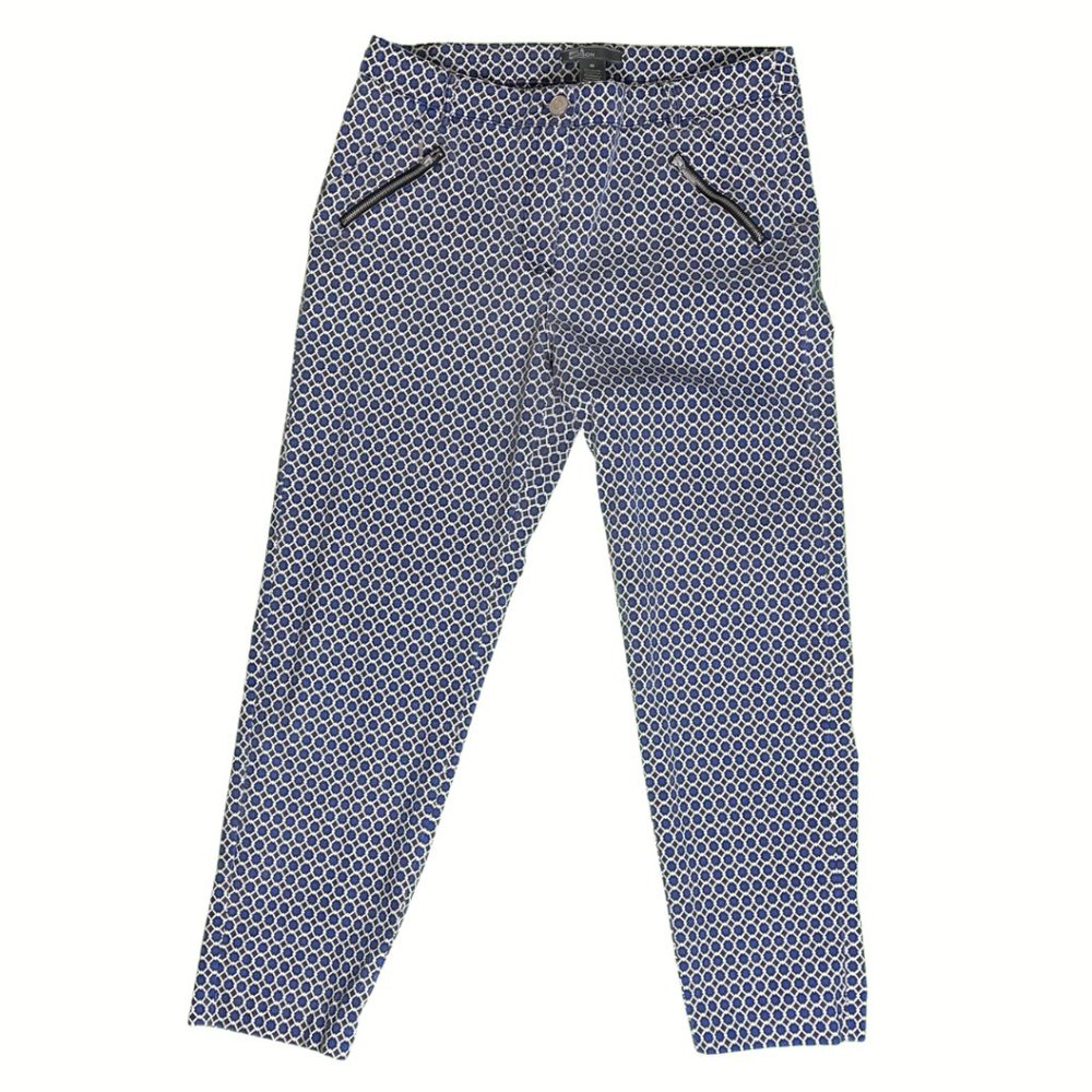 Capri Stretch Pants 89th & Madison Blue Mosaic